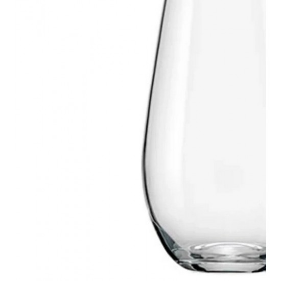 Vaso 7,5x13x25cm Em Cristal Ecológico  